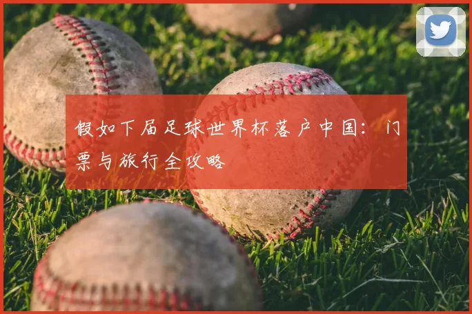 假如下届足球世界杯落户中国：门票与旅行全攻略