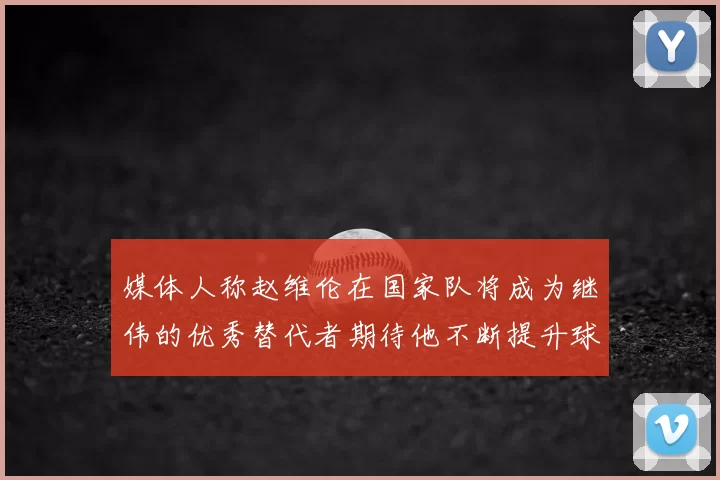 媒体人称赵维伦在国家队将成为继伟的优秀替代者期待他不断提升球技