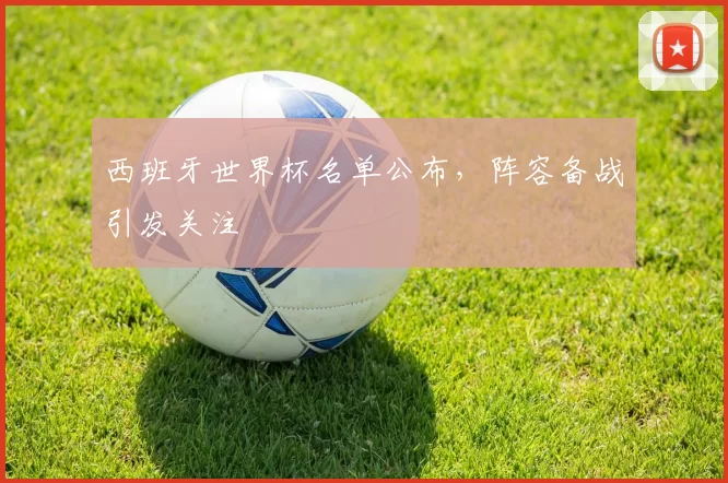 西班牙世界杯名单公布,阵容备战引发关注